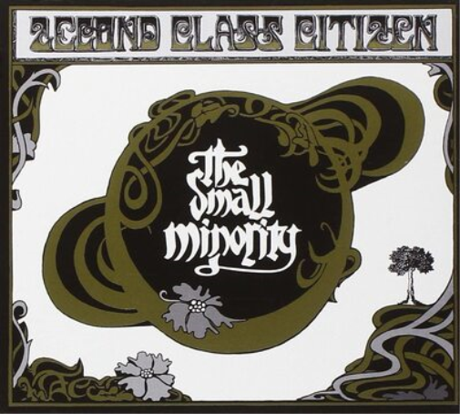 2econd Class Citizen The Small Minority (CD) Album Digipak