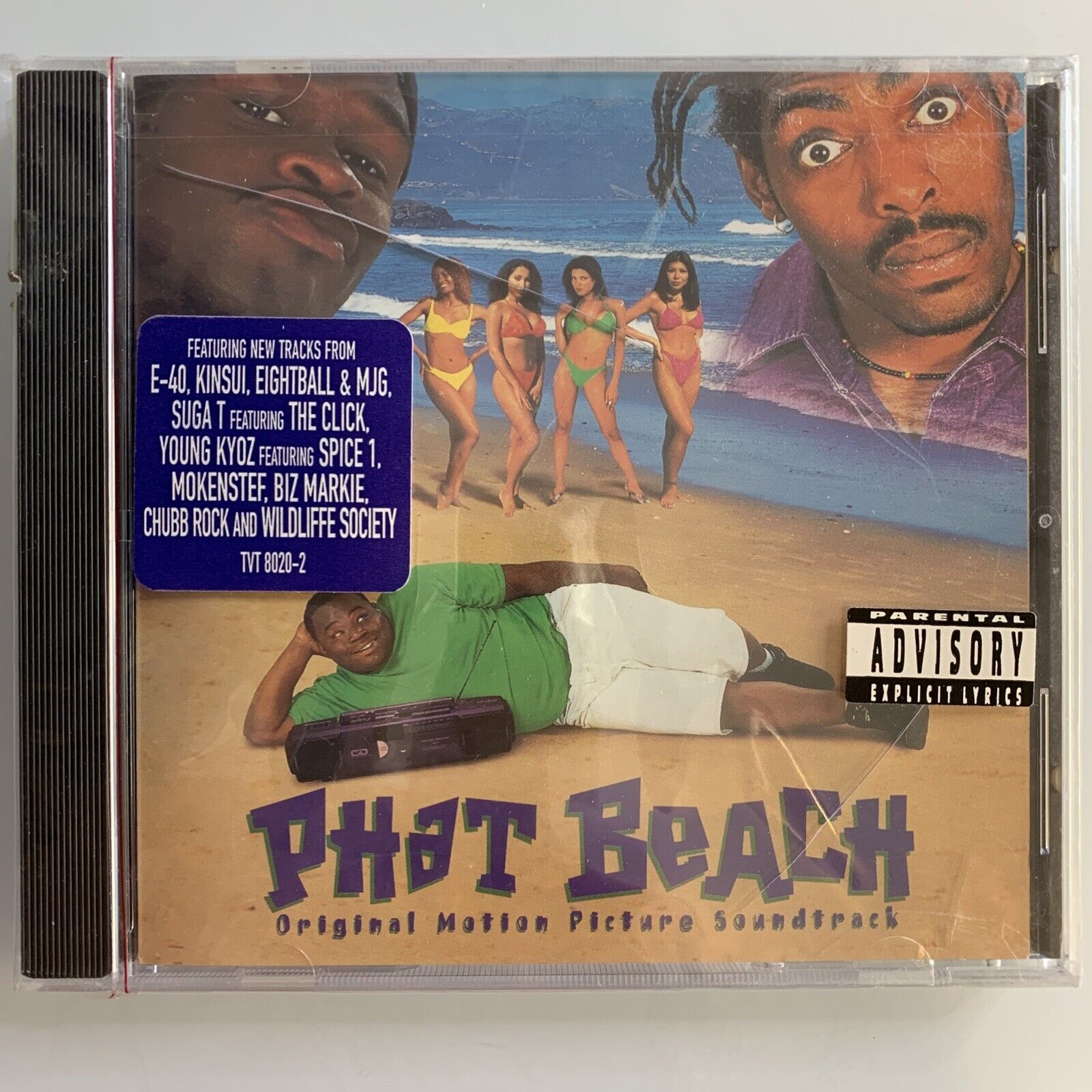 Phat Beach Di Original Soundtrack (CD, Lug-1996, TVT (Dist.)) Nuovo Sigillato