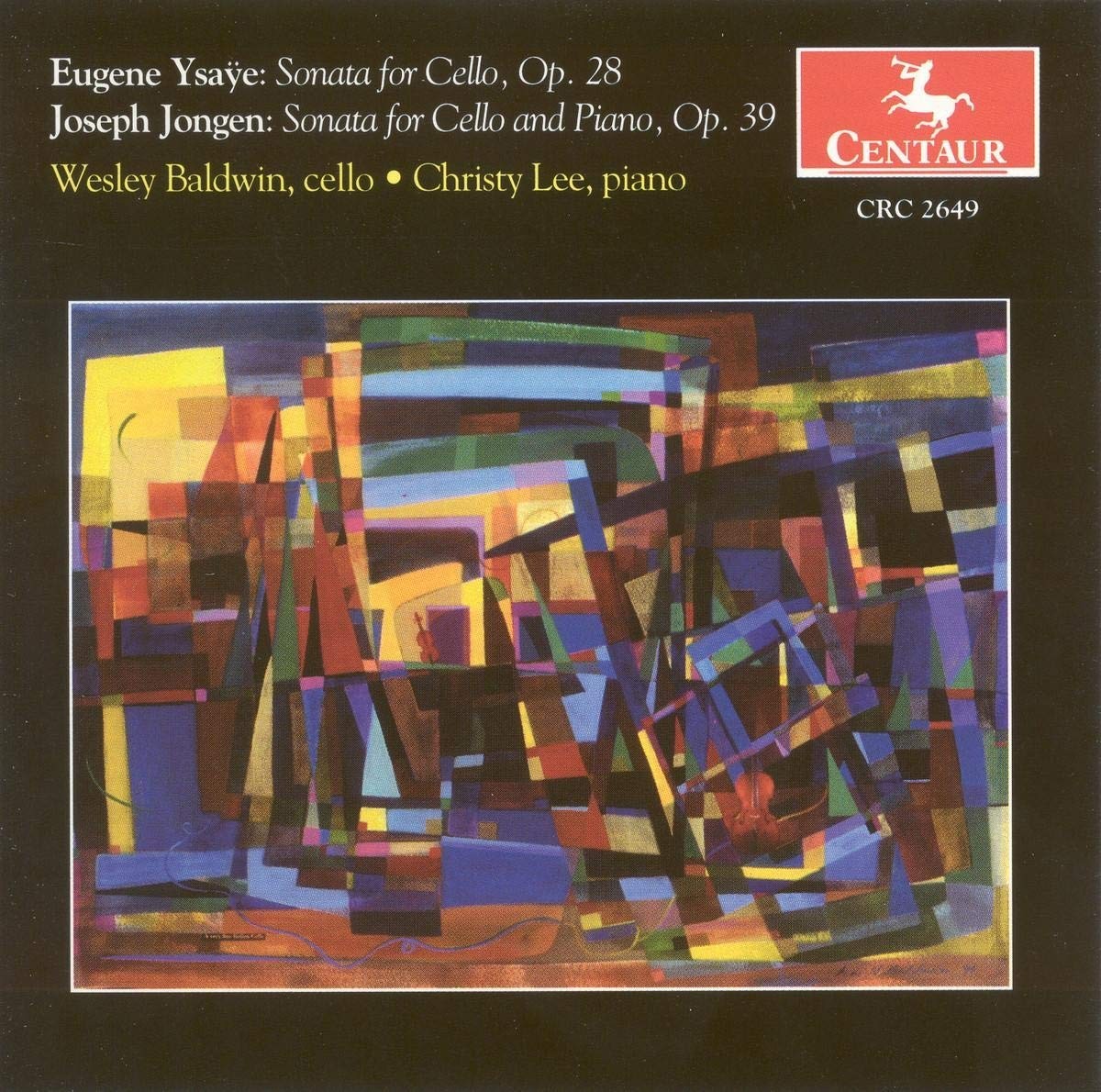 Eug?ne Ysa?e Cello Sonatas Ops. 28 & 39 (CD)