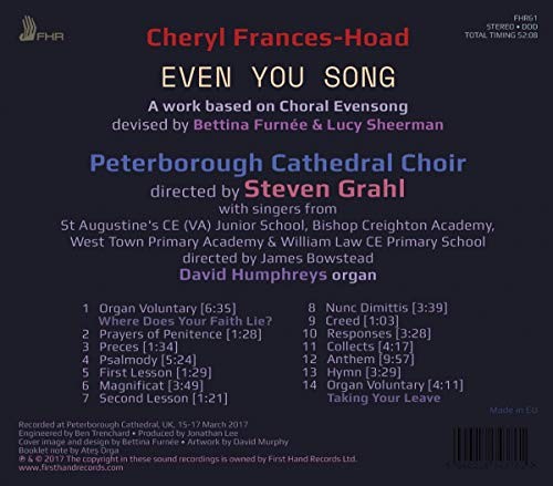 Even You Song [Audio CD]