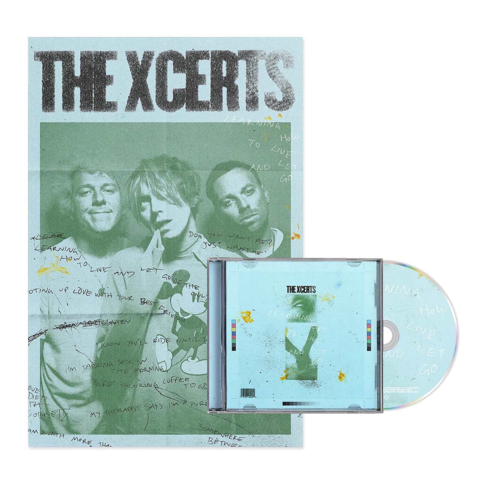 The XCERTS Learning How To Live And Let Go Includes Limited Poster  Explici (CD)