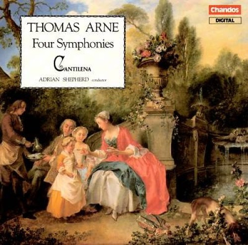 Thomas Augustine Arne: Four Symphonies by T. Arne [CD]