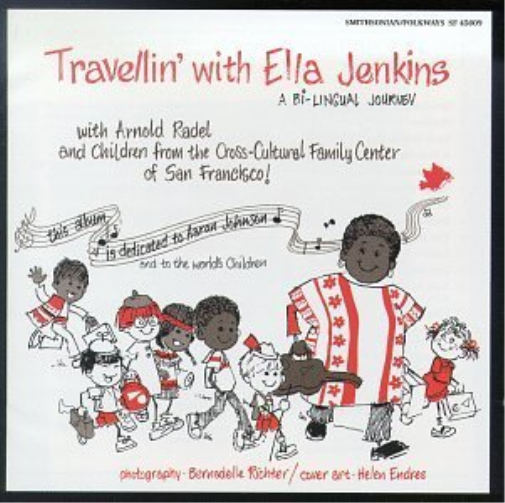 Ella Jenkins Travelin' a Bilingual Journey (CD) Album