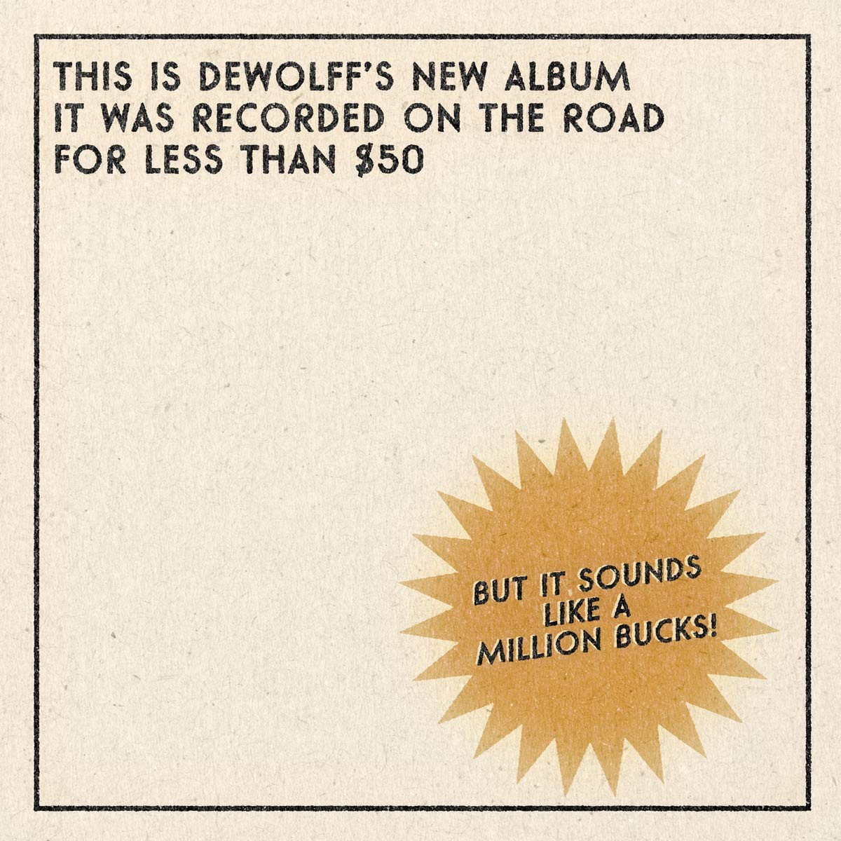 DeWolff Tascam Tapes (Vinyl LP) 12" Album Coloured Vinyl (Limited Edition)