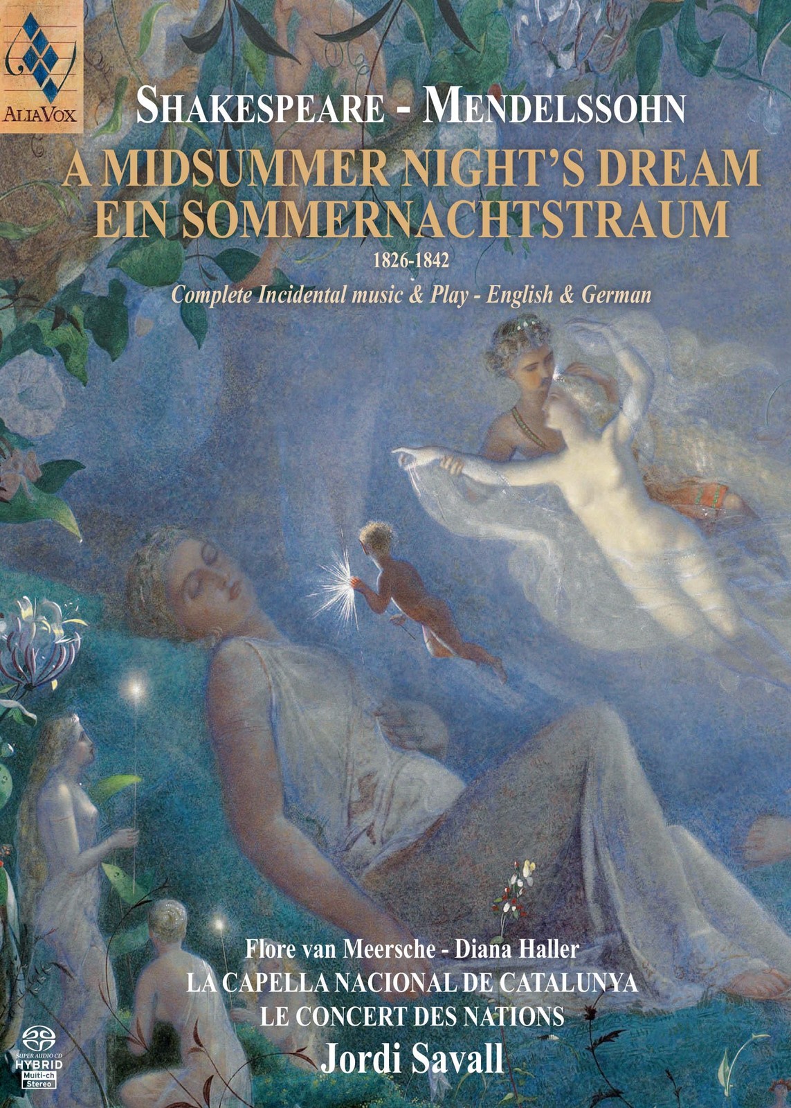 Van Meerssche,F Ein Sommernachtstraum (Kompl. Bühnenmusik und Spiel: Engl.  (CD)