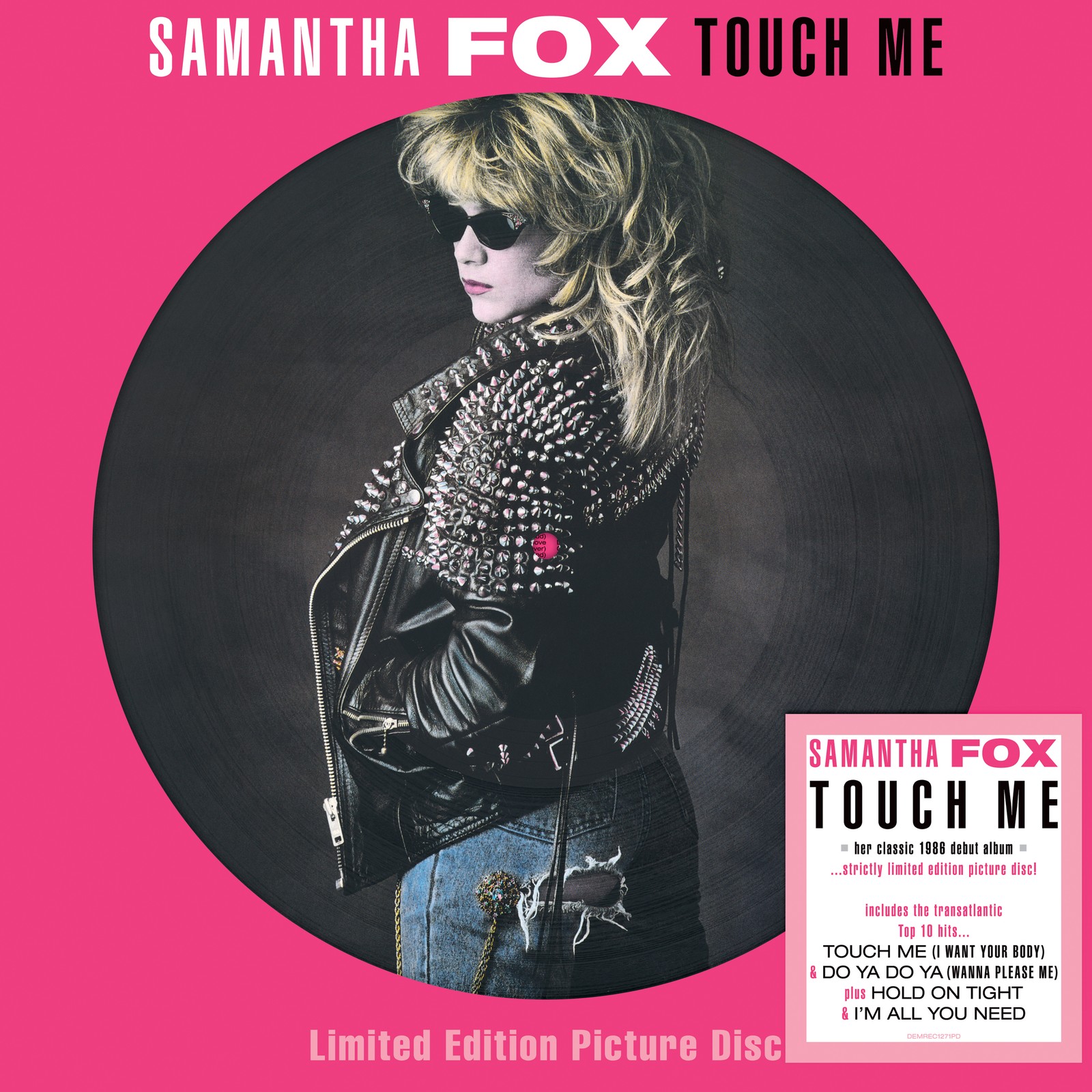 Samantha Fox Touch Me (Vinyl LP) 12" Album Picture Disc
