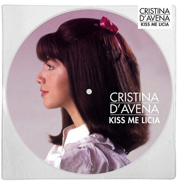 CRISTINA D'AVENA – KISS ME LICIA – NUMERATO - PICTURE DISC – 12”