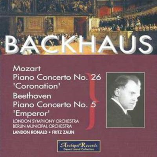 Wolfgang Amadeus Mozart Piano Concerto No. 5 (London, Zaun, Lso, Backhaus) (CD)