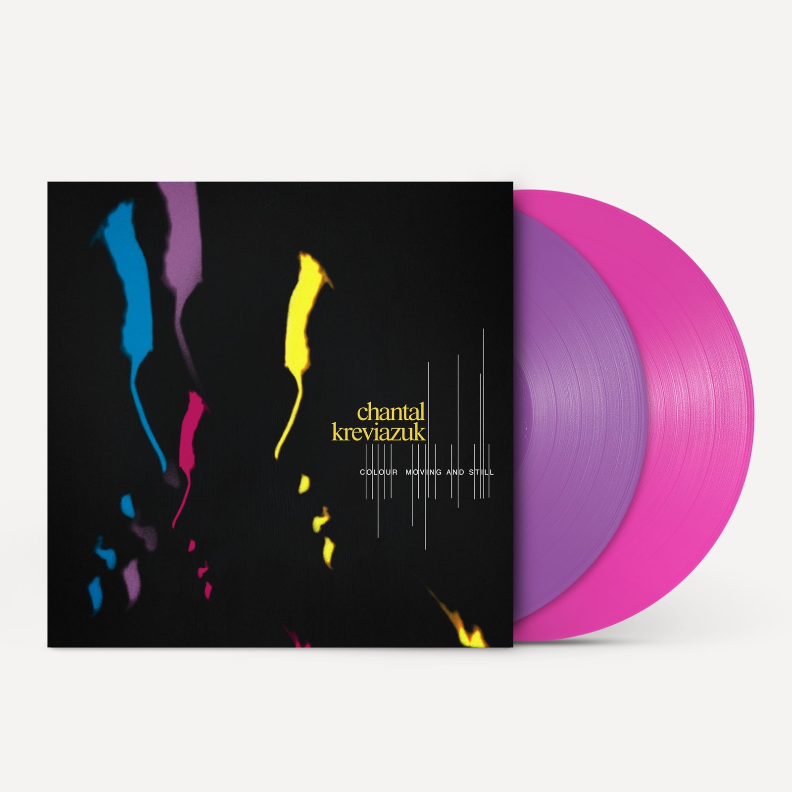 Chantal Kreviaz Colour Moving & Still - Deluxe Transparent Purple & M (Vinyl LP)