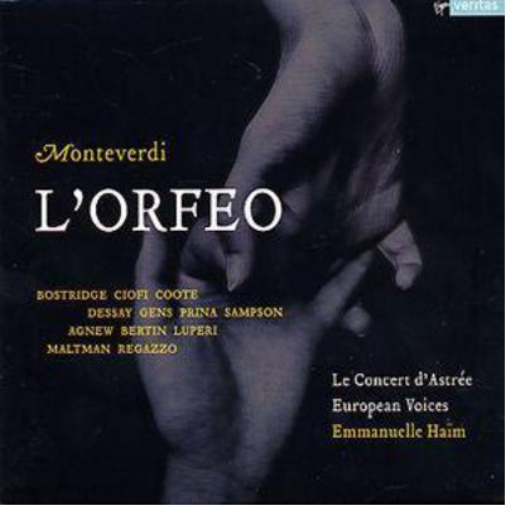 Claudio Monteverdi Orfeo (Haim, D'astree) (CD) Album
