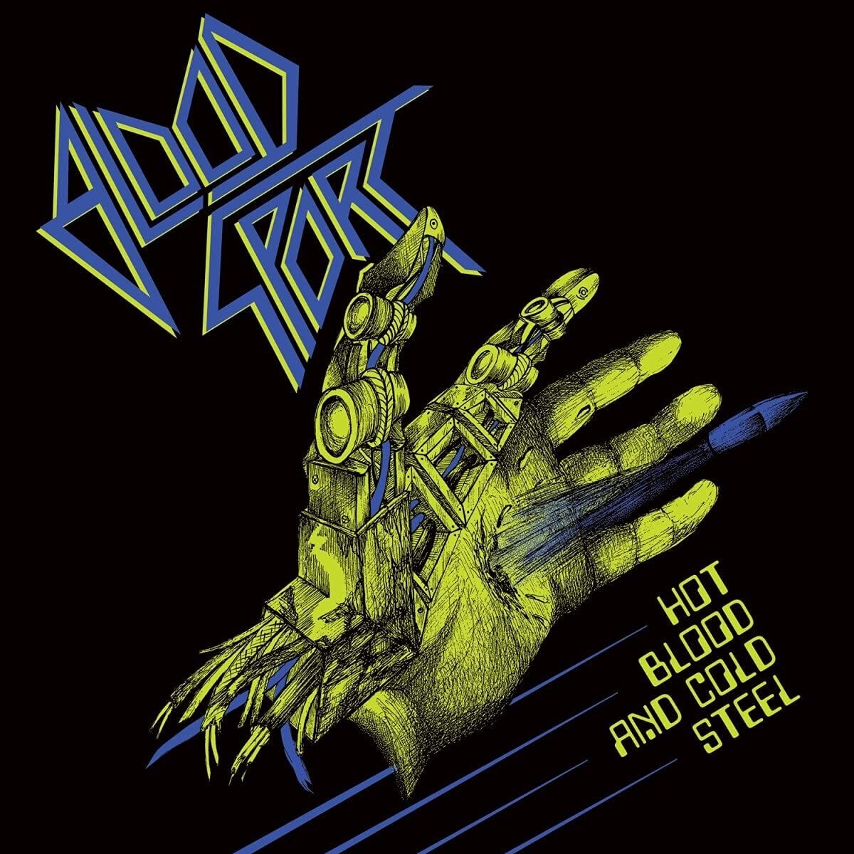 Blood Sport Hot Blood and Cold Steel (Vinyl LP) 12" Album