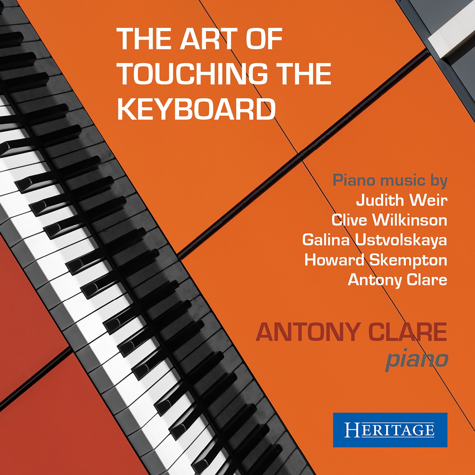 Antony Clare Antony Clare: The Art of Touching the Keyboard (CD) Album