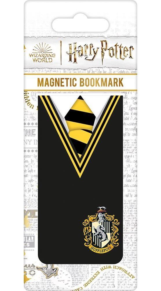 Gadget - Harry Potter (Hufflepuff Uniform) Magnetic Bookmark - Pyramid