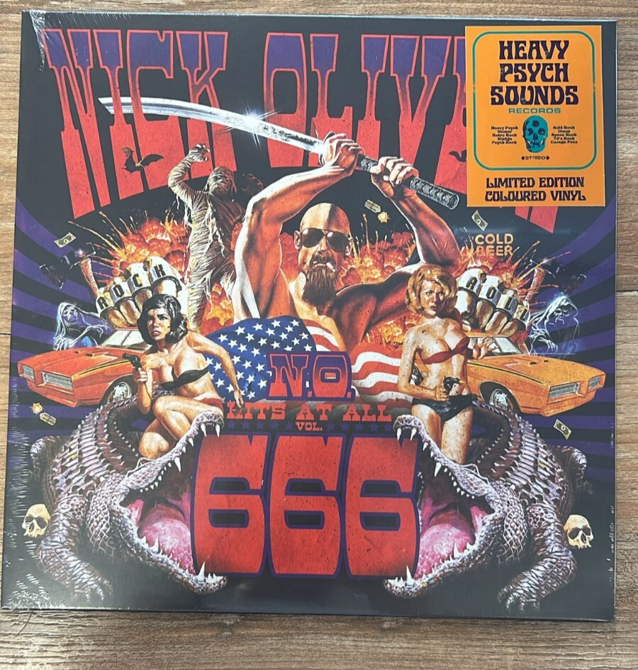 NICK OLIVERI - N.O. Hits At All Vol.666 (LP) Limited Edition Coloured Vinyl
