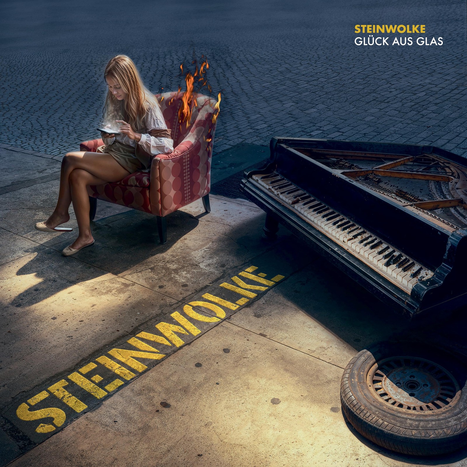 Steinwolke Glück aus Glas (CD)