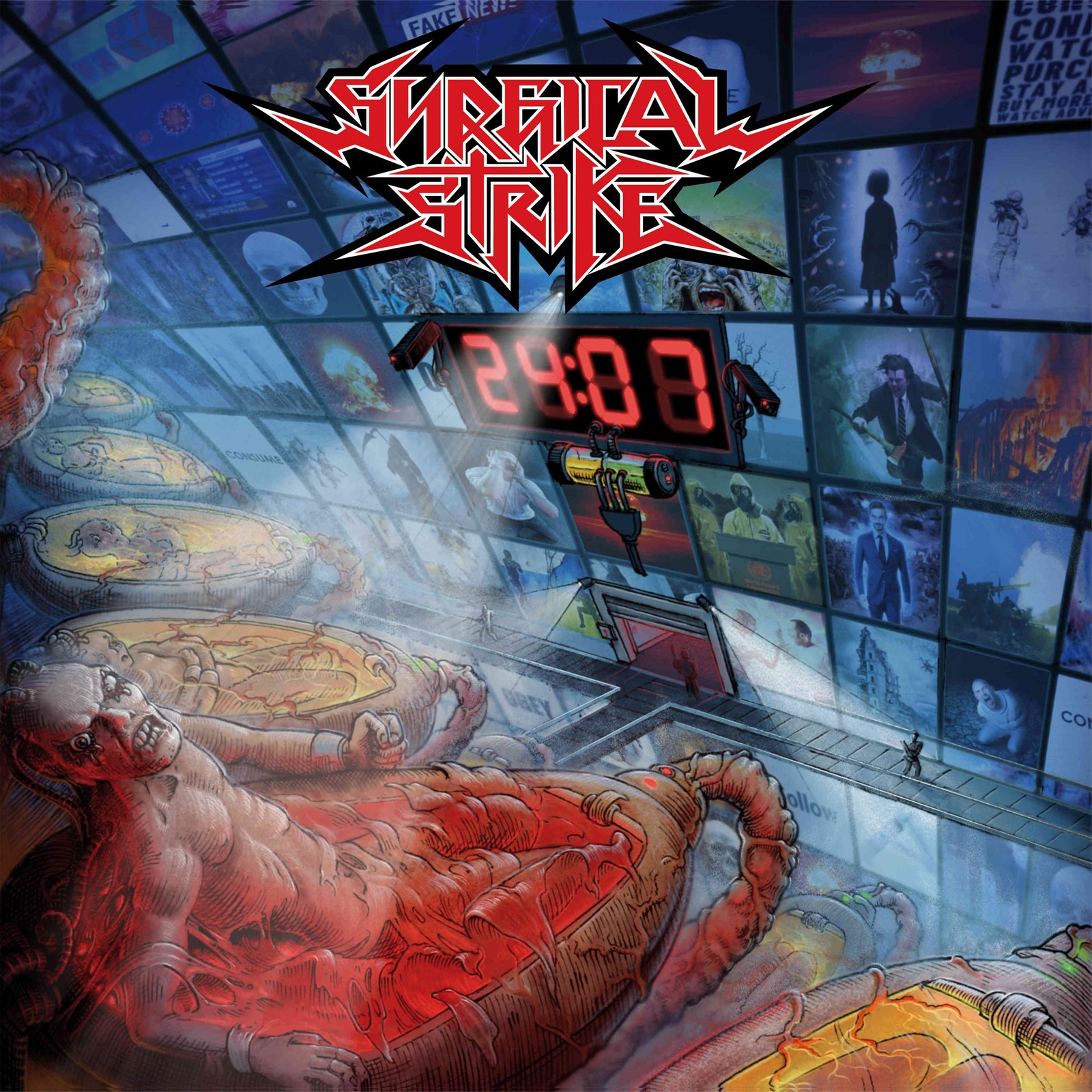 Surgical Strike 24/7 Hate (Vinyl LP) 12" Album