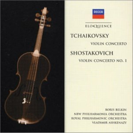 Pyotr Il'yich Tch Tchaikovsky: Violin Concerto/Shostakovich: Violin Concer (CD)