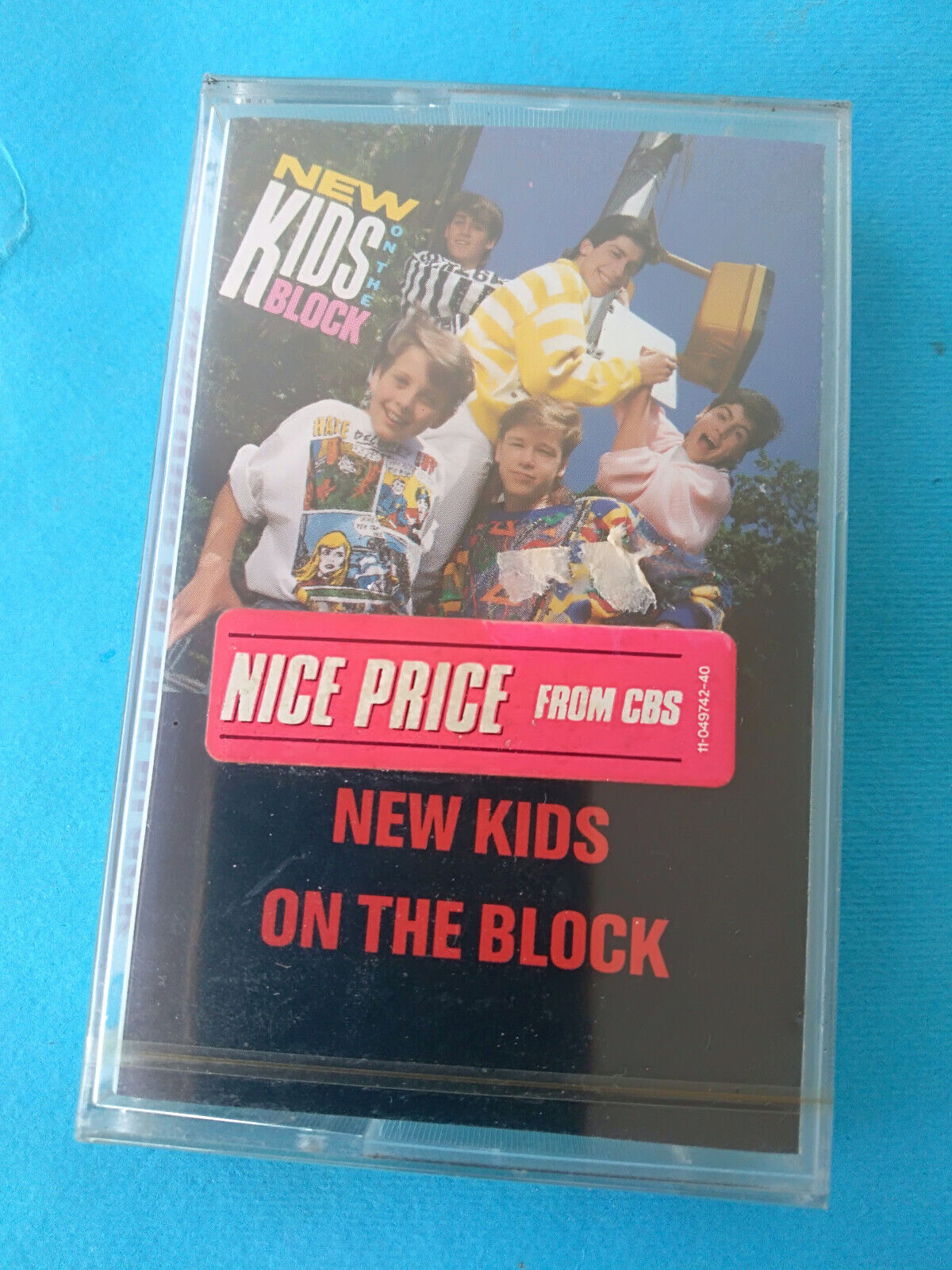 NEW KIDS ON THE BLOCK" NEW KIDS ON THE BLOCK" MC K7 CBS 1986 SEALED/SIGILLATA