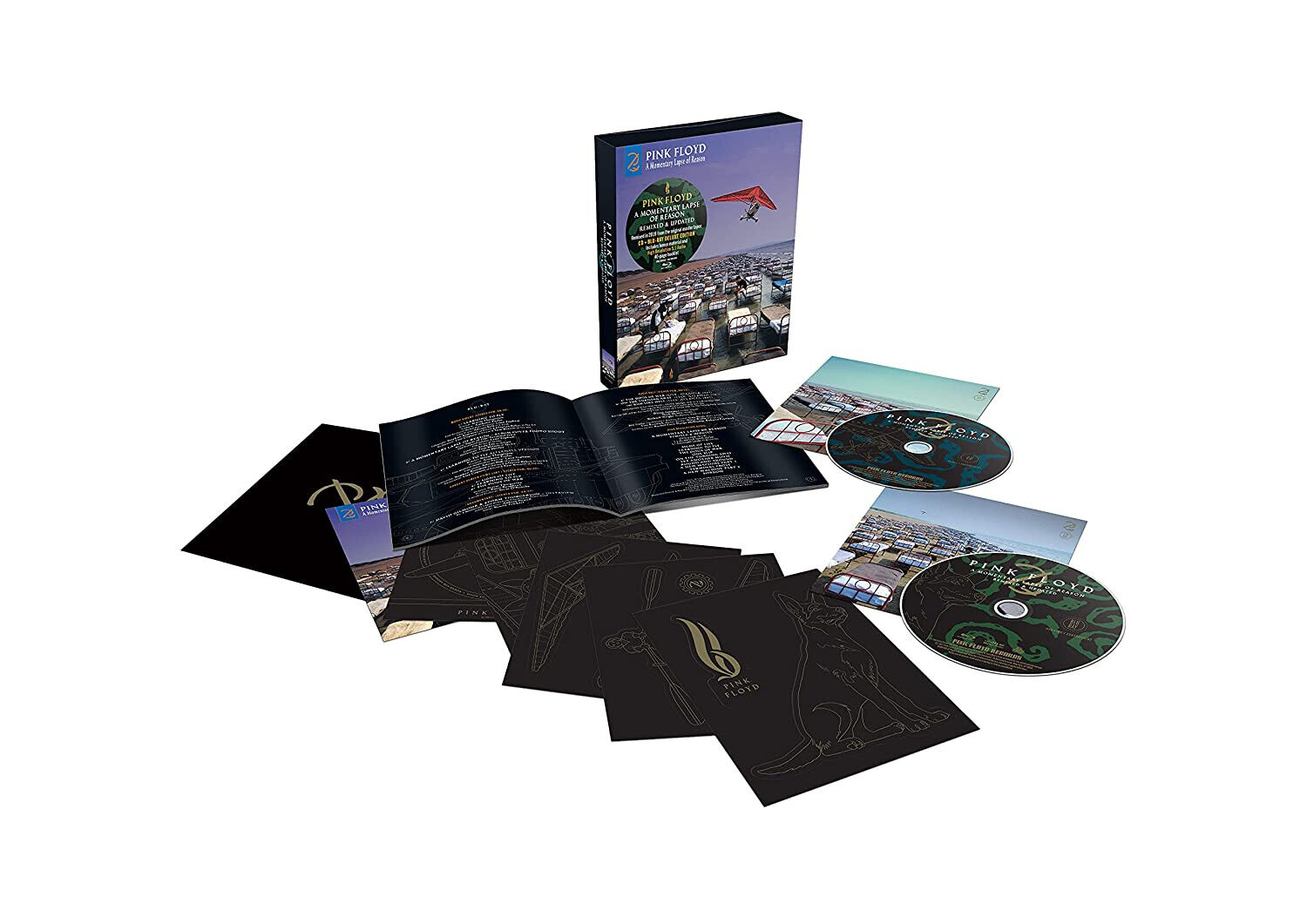 Pink Floyd 'A Momentary Lapse of Reason (Remixed and Updated)' CD/DVD Box NUOVO