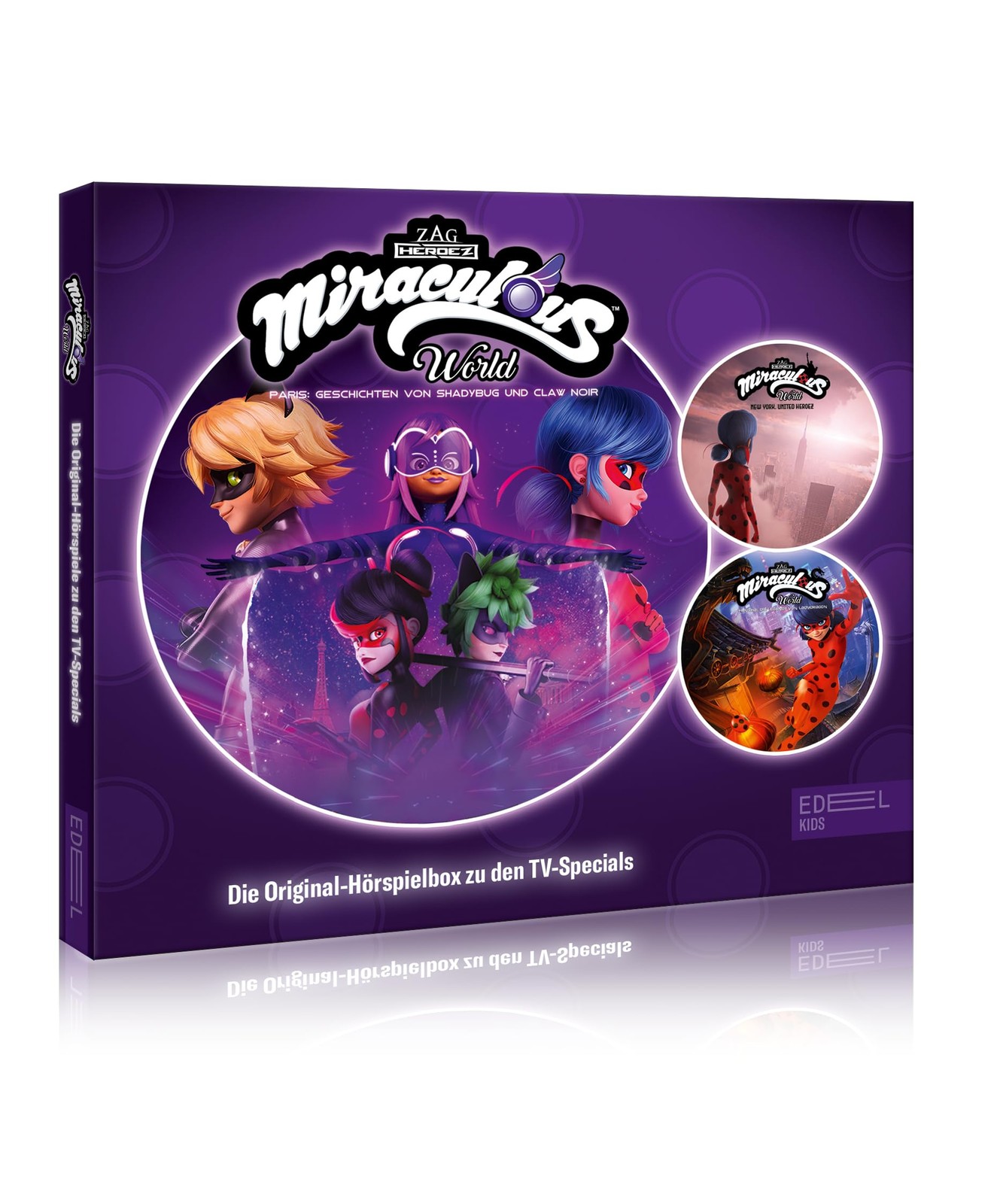 Miraculous Miraculous World - Die Original-Hörspielbox zu den TV Specials (CD)
