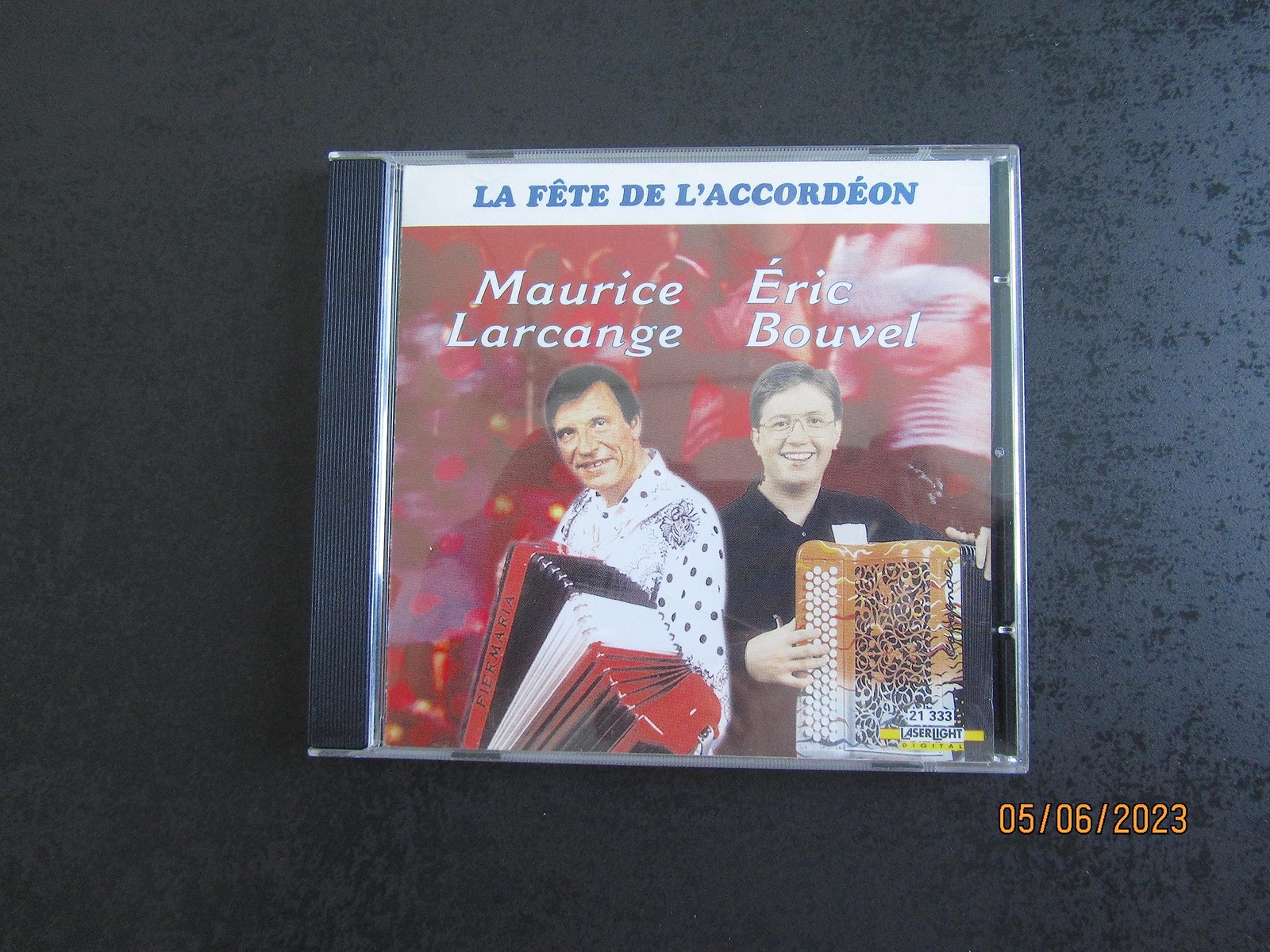 Eric Bouvelle La Fete de l'Accordeon (CD)