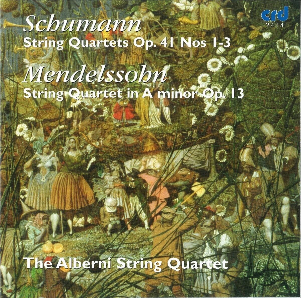 Robert Schumann Schumann: String Quartets Op. 41, Nos 1-3/Mendelssohn: Stri (CD)