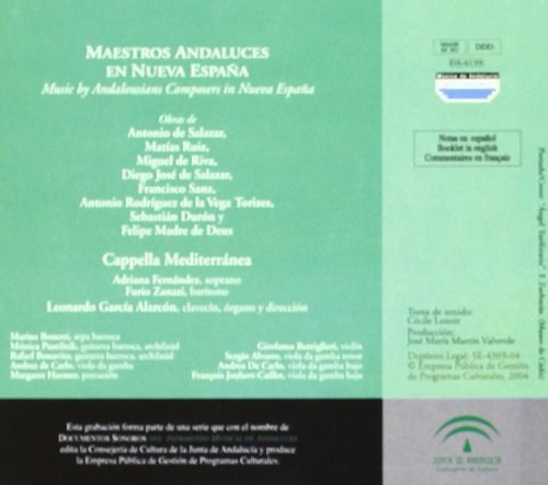 Duron Maestros Andaluces en Nueva Es (CD)