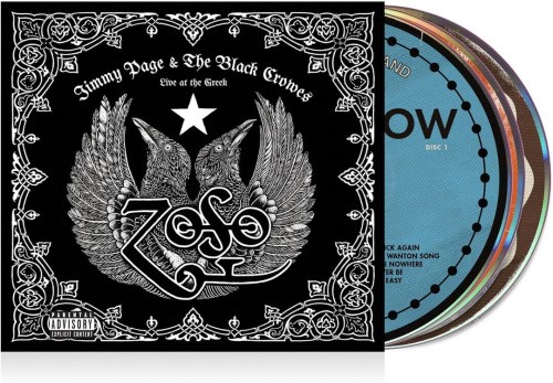 Live at the Greek by Jimmy Page & The Black Crowes [CD]
