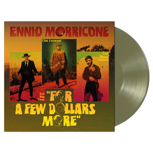 ENNIO MORRICONE -For a few dollars more/Per qua (cactus green vinyl)O.S.T. LP