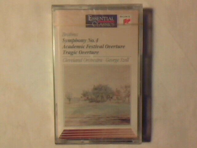 GEORGE SZELL Brahms: Symphony n. 4 / Academic festival overture mc cassette k7