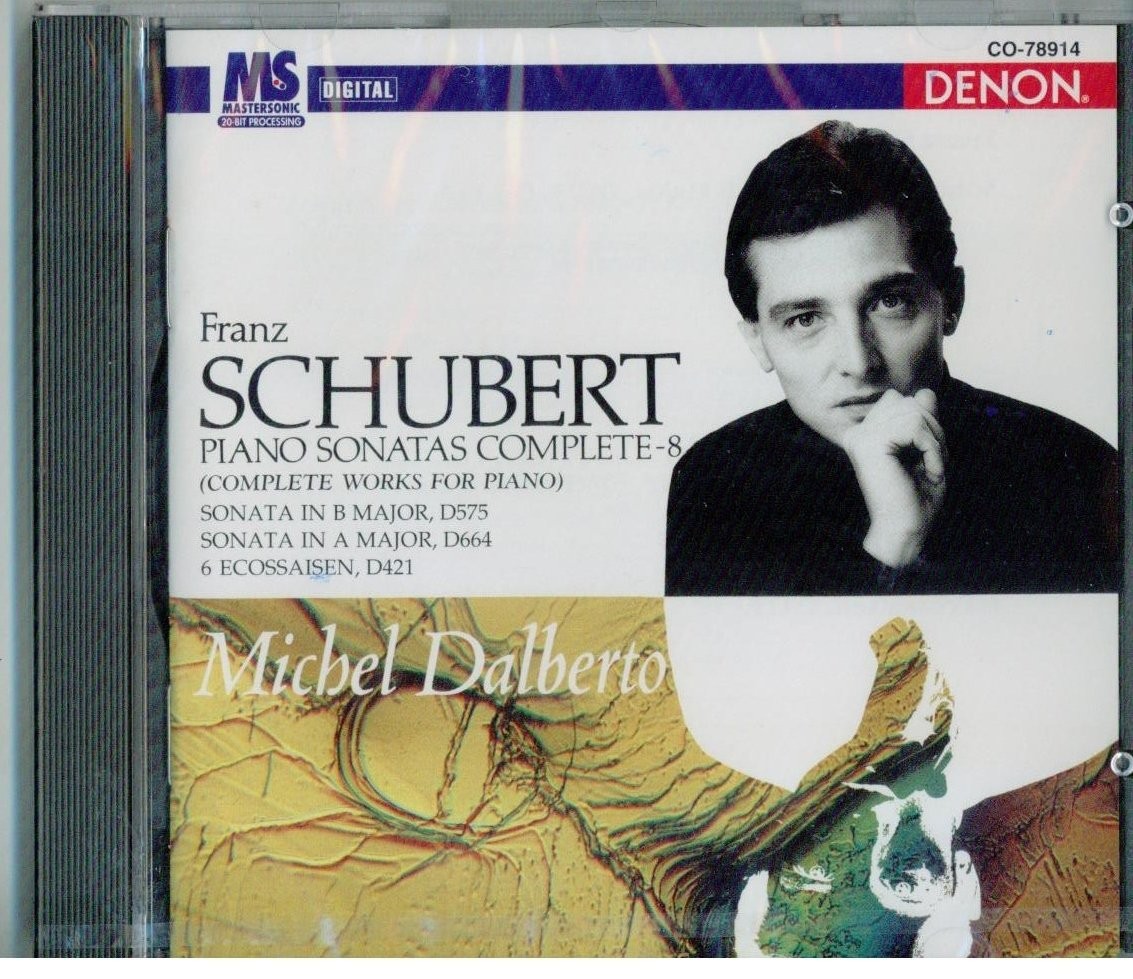 Michel Dalberto Schubert: Piano Sonatas Complete, Vol. 8: Sonata in B Major (CD)
