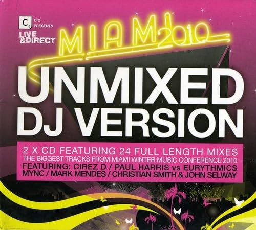 Various Artists CR2 presents Live & Direct: Miami 2010 (Unmixed DJ Format) (CD)