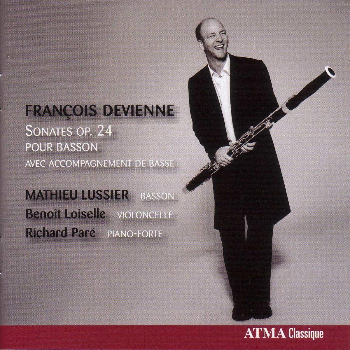 M.Lussier/R.Pare/B.Loiselle Sonatas for Bassoon (CD)