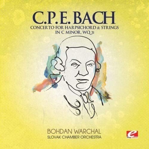 Carl Philipp Emanuel Ba CONCERTO FOR HARPSICHORD & STRINGS IN C MINOR, WQ.  (CD)