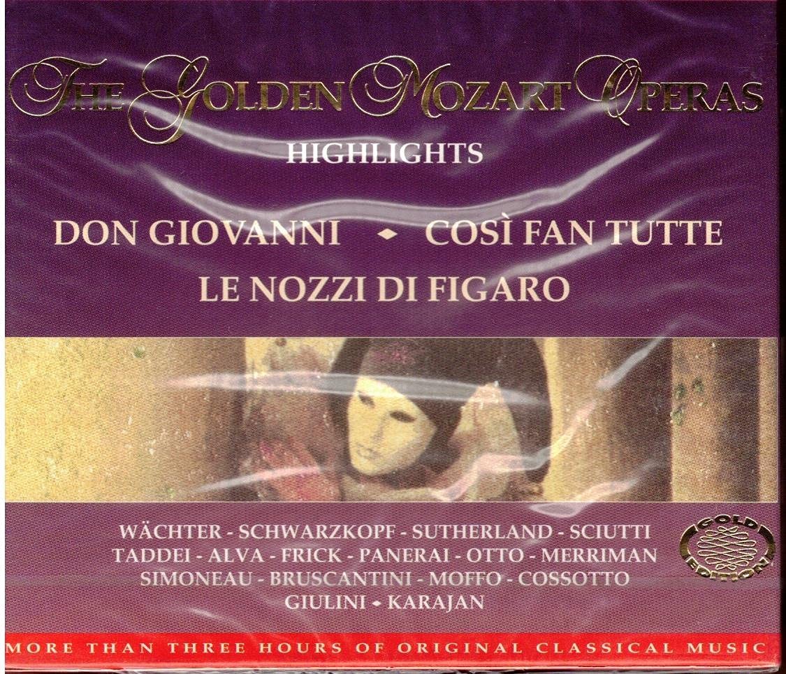 Various Golden Mozart Operas (CD)