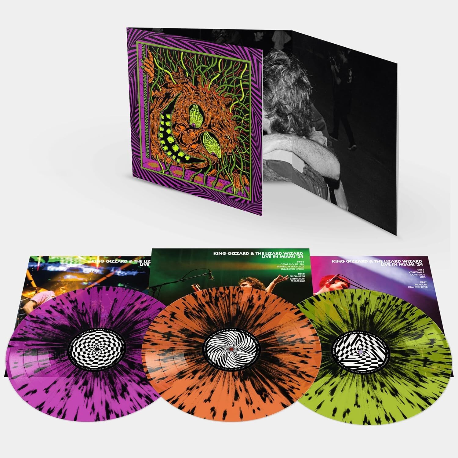 King Gizzard & the Liza King Gizzard - Live in  (Vinyl LP) (PRESALE 22/08/2025)