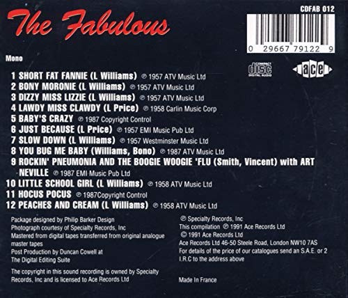The Fabulous Larry Williams by WILLIAMS,LARRY [Audio CD]
