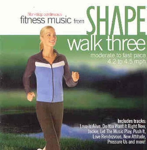 Shape Magazine: Fitness Music Serie Shape Fitness Music: Walk 3 High Energ (CD)