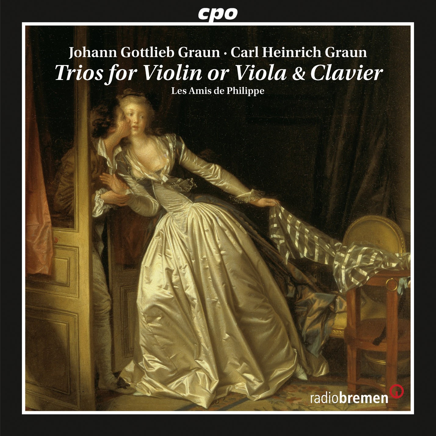 Johann Gottlieb Graun/Carl Heinrich Grau Trios for Violin Or Viola & Clavie (CD)
