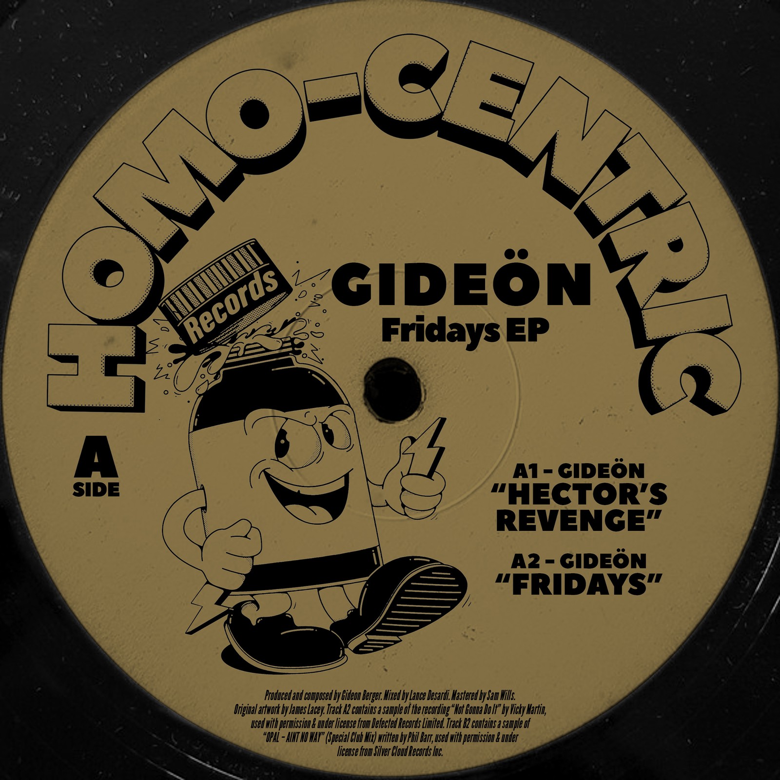 Gideon Fridays EP (Vinyl LP) 12" EP