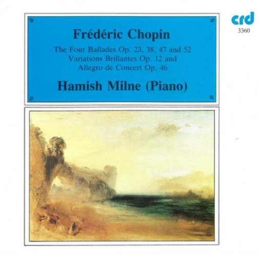 Frederic Chopin Frédéric Chopin: The Four Ballades, Op. 23, 38, 47 and 52/. (CD)