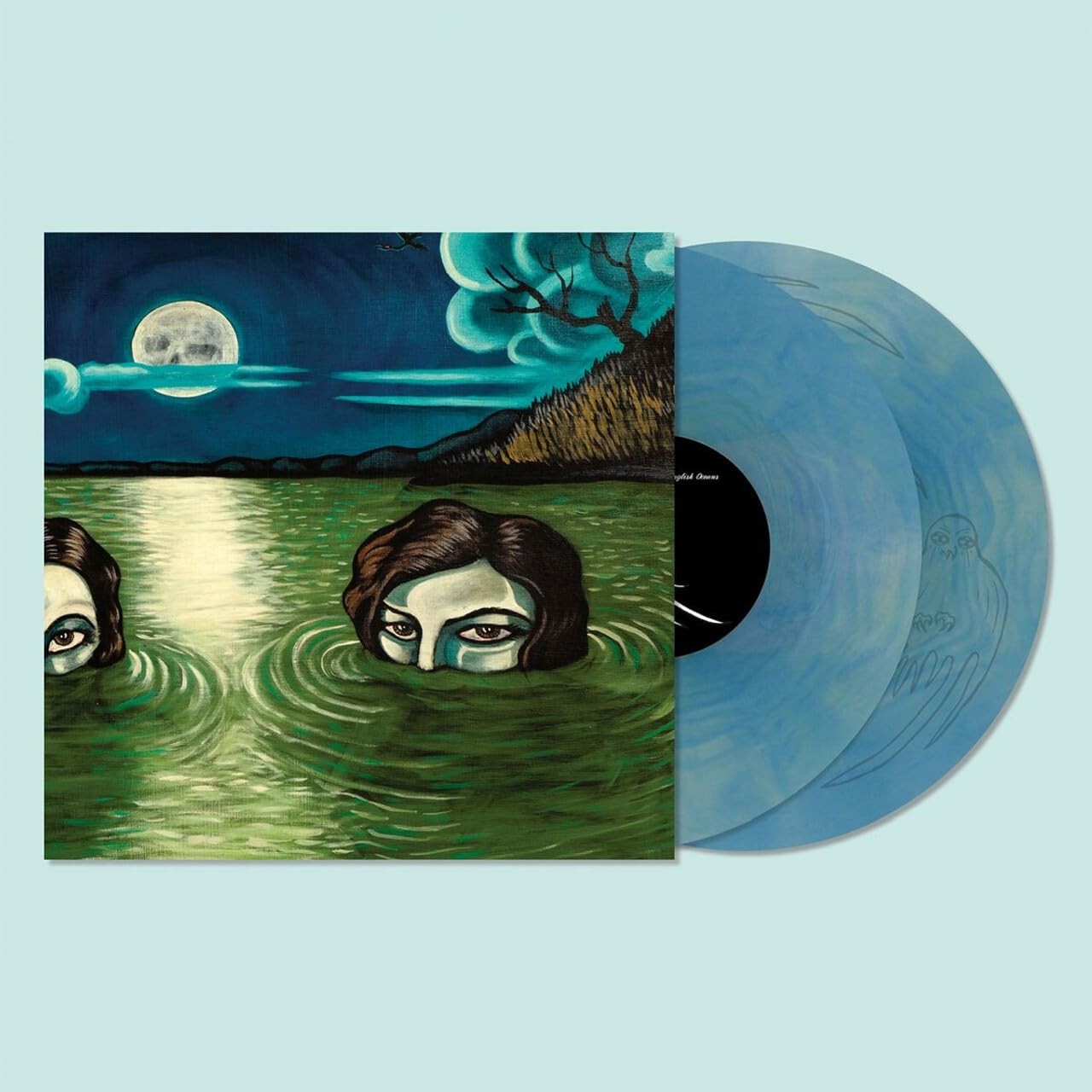 Drive-By Trucke ENGLISH OCEANS (10-YEAR EDITION) SEA-GLASS BLUE W/ D- (Vinyl LP)