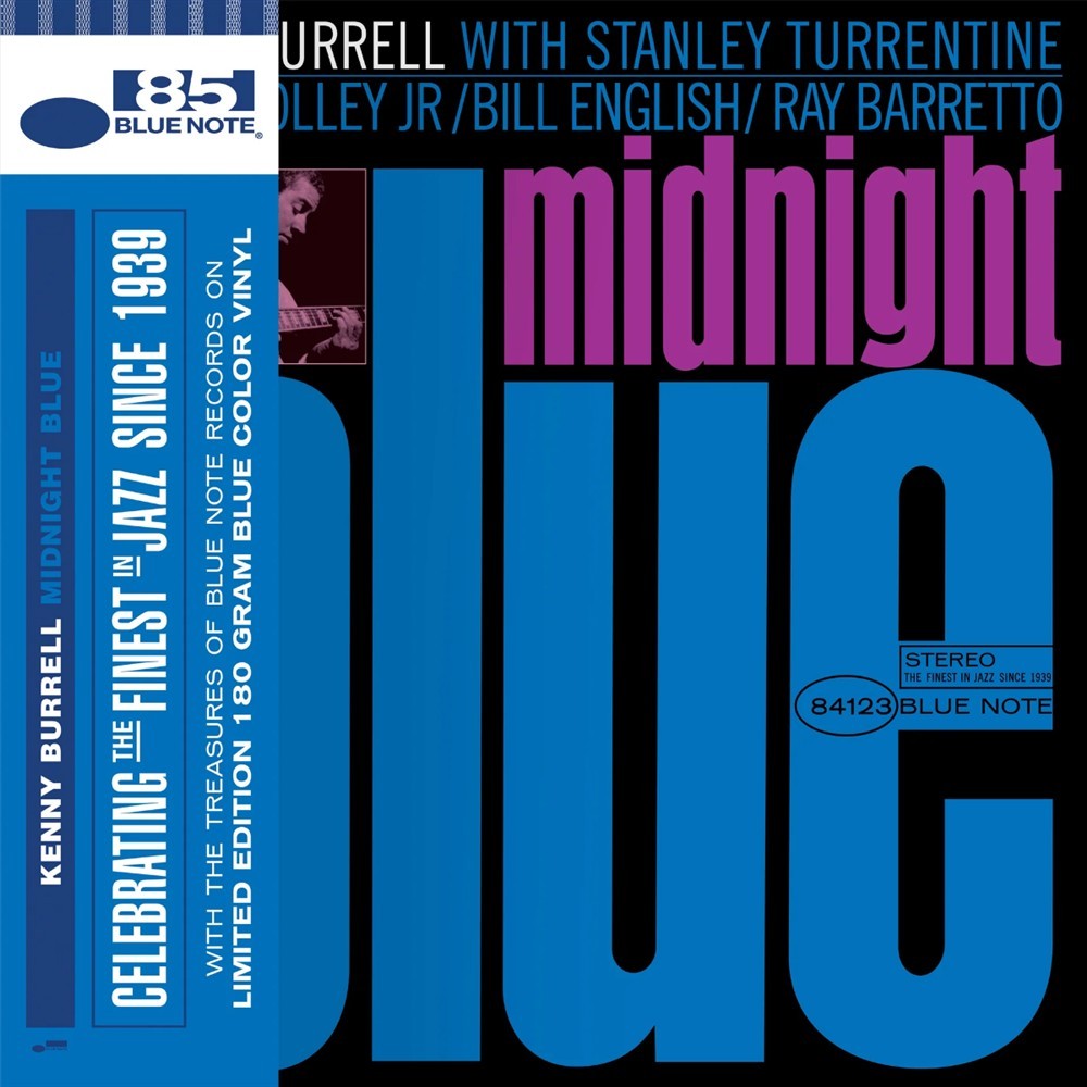Midnight Blue (Blue Vinyl) - Burrell Kenny (Vinile)