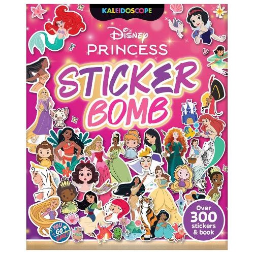 (NI11) Kaleidoscope Disney Princess Sticker Bomb NEW FORMAT (unit 6) [Stickers]