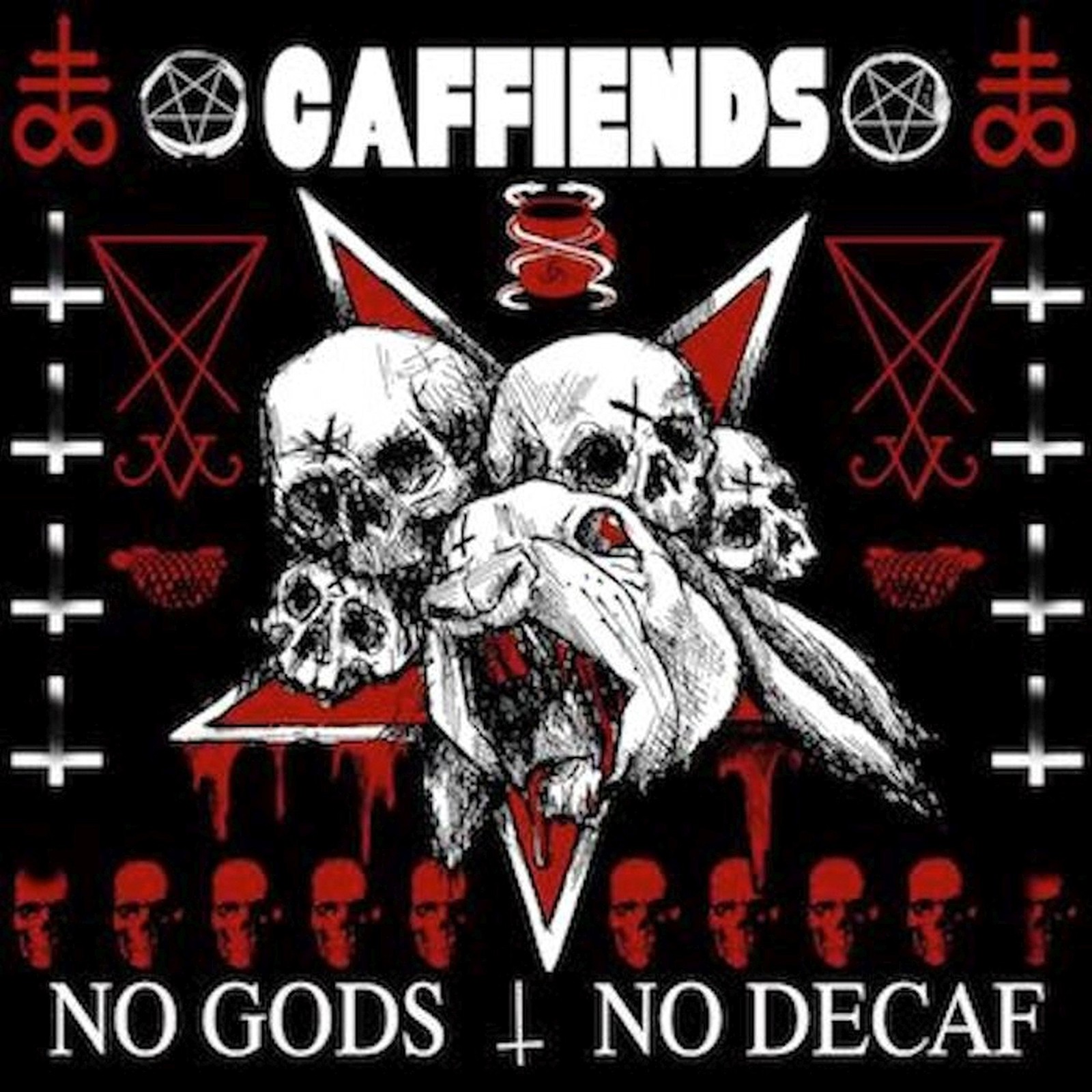 Caffiends No Gods No Decaf (CD)