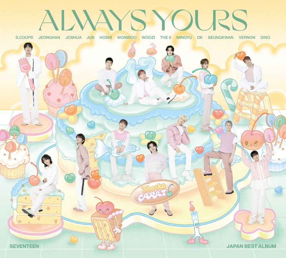 Seventeen Japan Best Album "Always Yours" (CD)