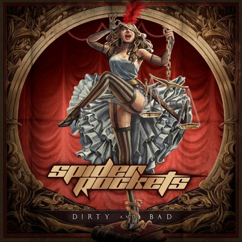Spider Rockets Dirty and bad (CD) Album (PRESALE 27/06/2025)