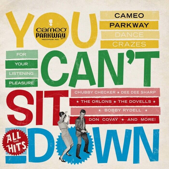 V/A You Can'T Sit Down Cameo Parkway Dance Crazes 58-64 2 LP Black Friday 2021