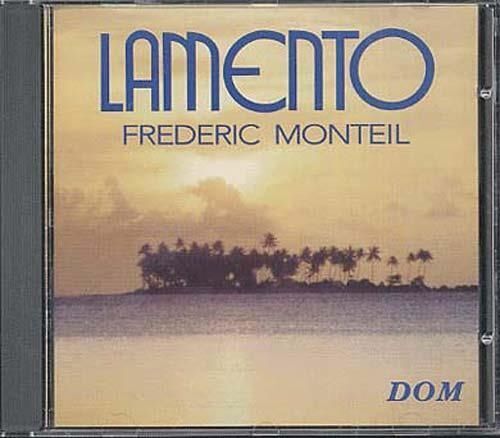 Audio Cd Nuovo - Frederic Monteil - Lamento  - Dom Disques