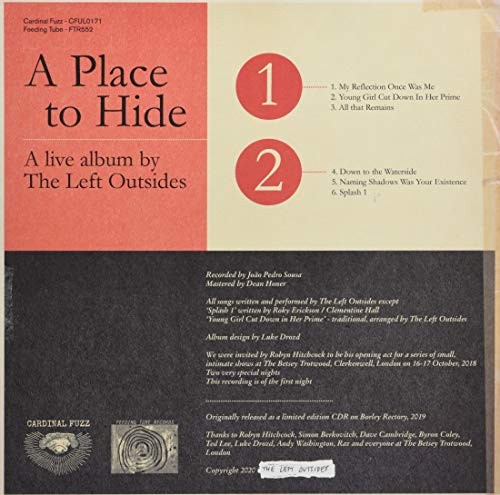 A Place to Hide by LEFT OUTSIDES